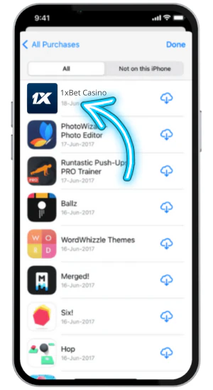 1xbet telechargement appstore