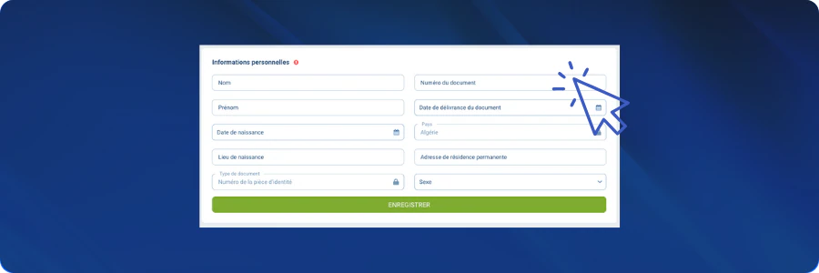 Vérification identité compte 1xBet