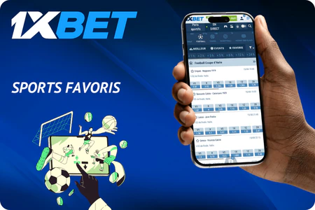 1xBet Algérie sports populaires