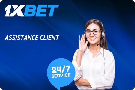 Support client assistance 1xBet